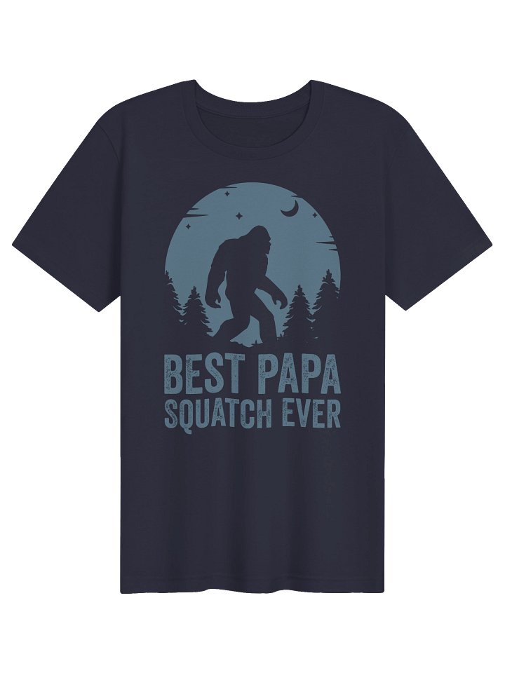 Best Papa Squatch Ever Bigfoot Night Sky Tee product image (3)