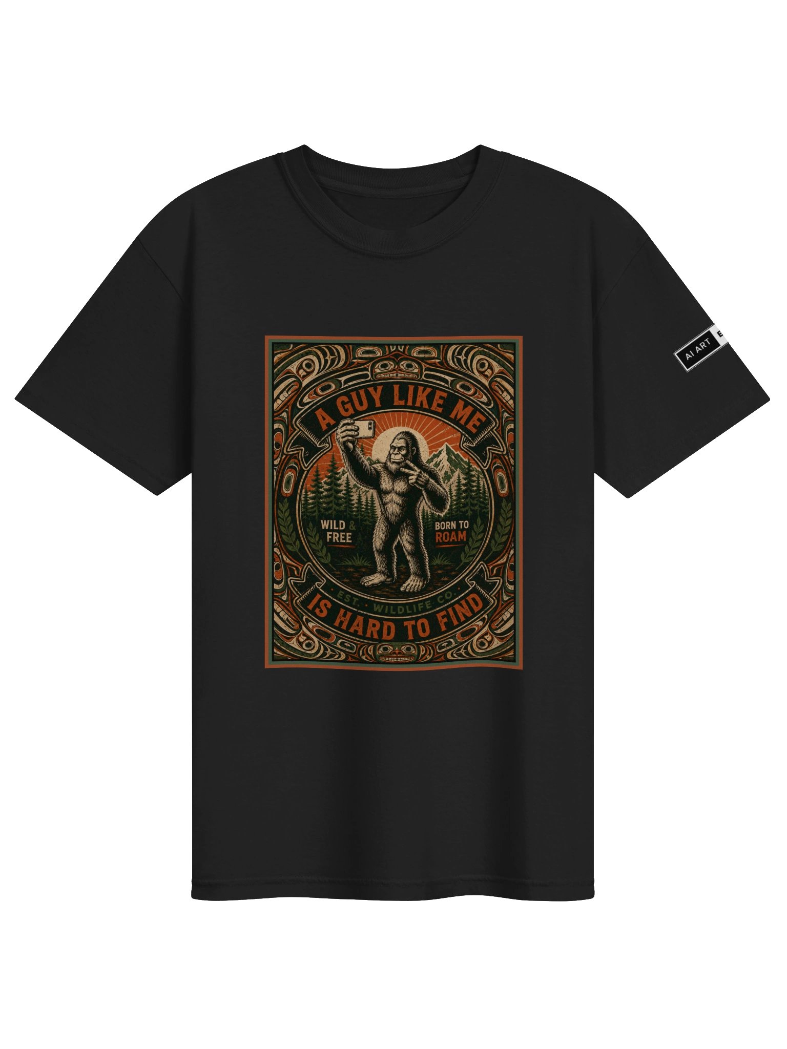"A GUY LIKE ME IS HARD TO FIND" 100% cotton T-shirt product image (1)