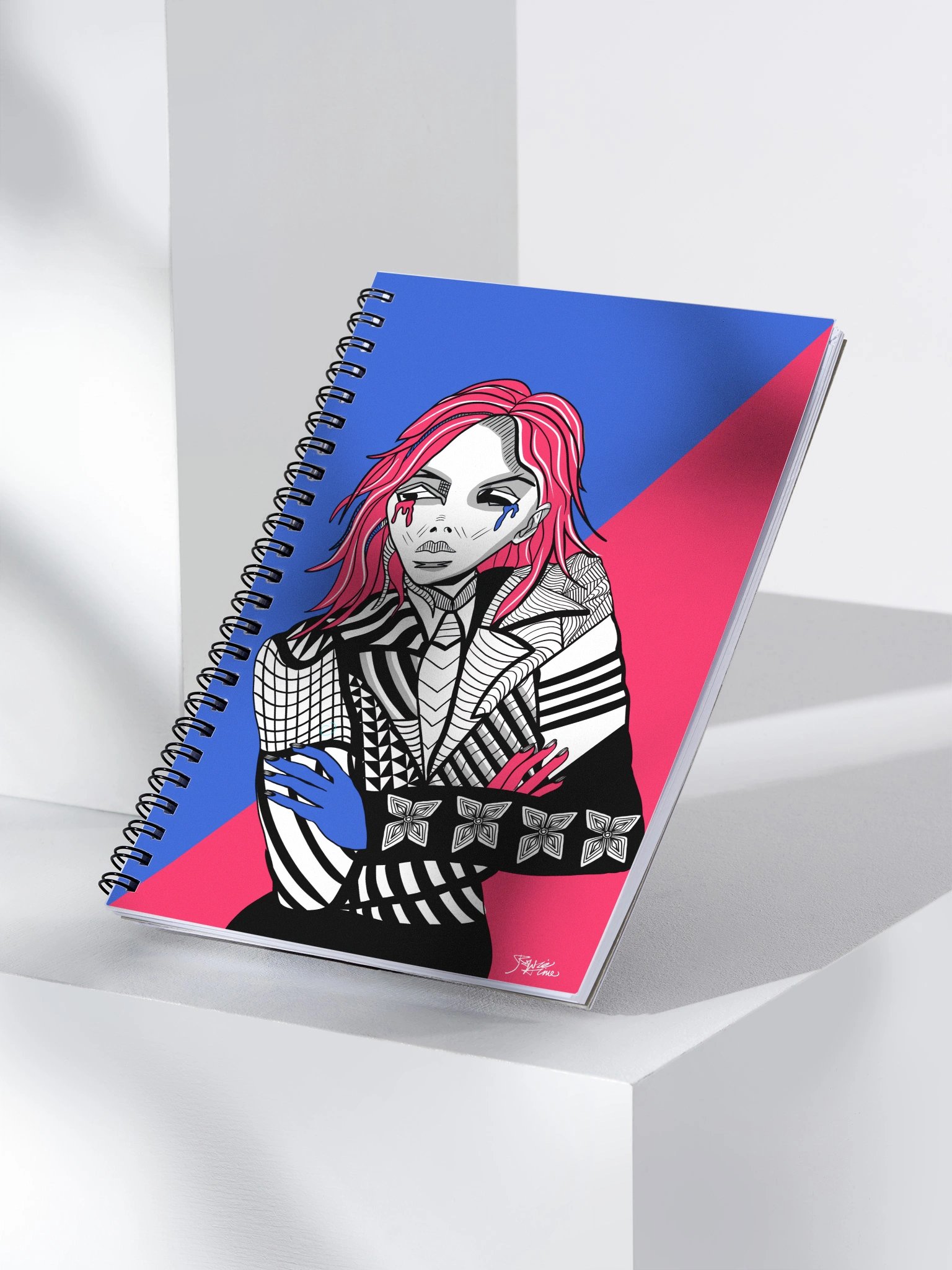 Spiral Sketch/Notebook: It's just business product image (3)