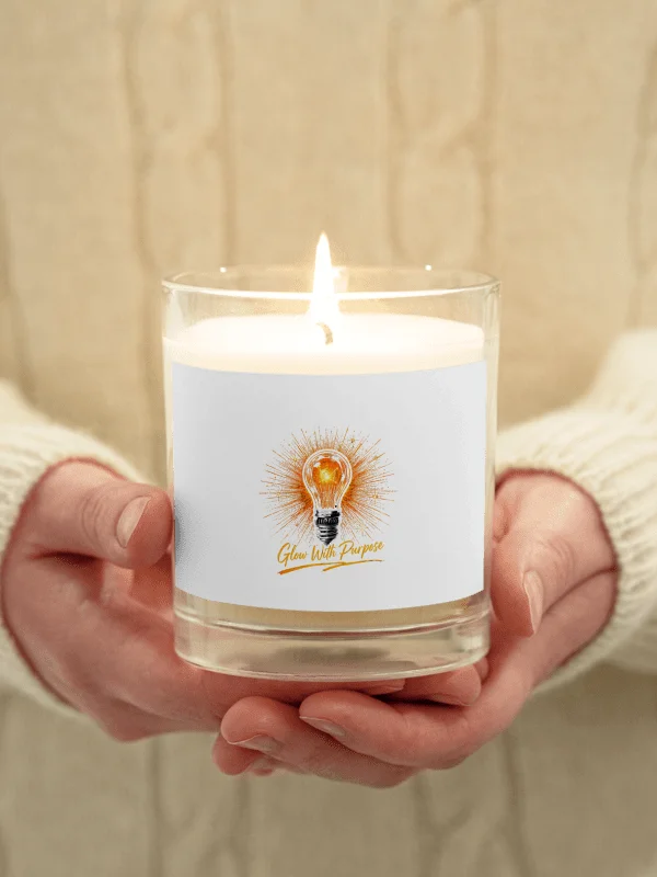 Glow With Purpose | Inspirational Self-Care Candle product image (2)