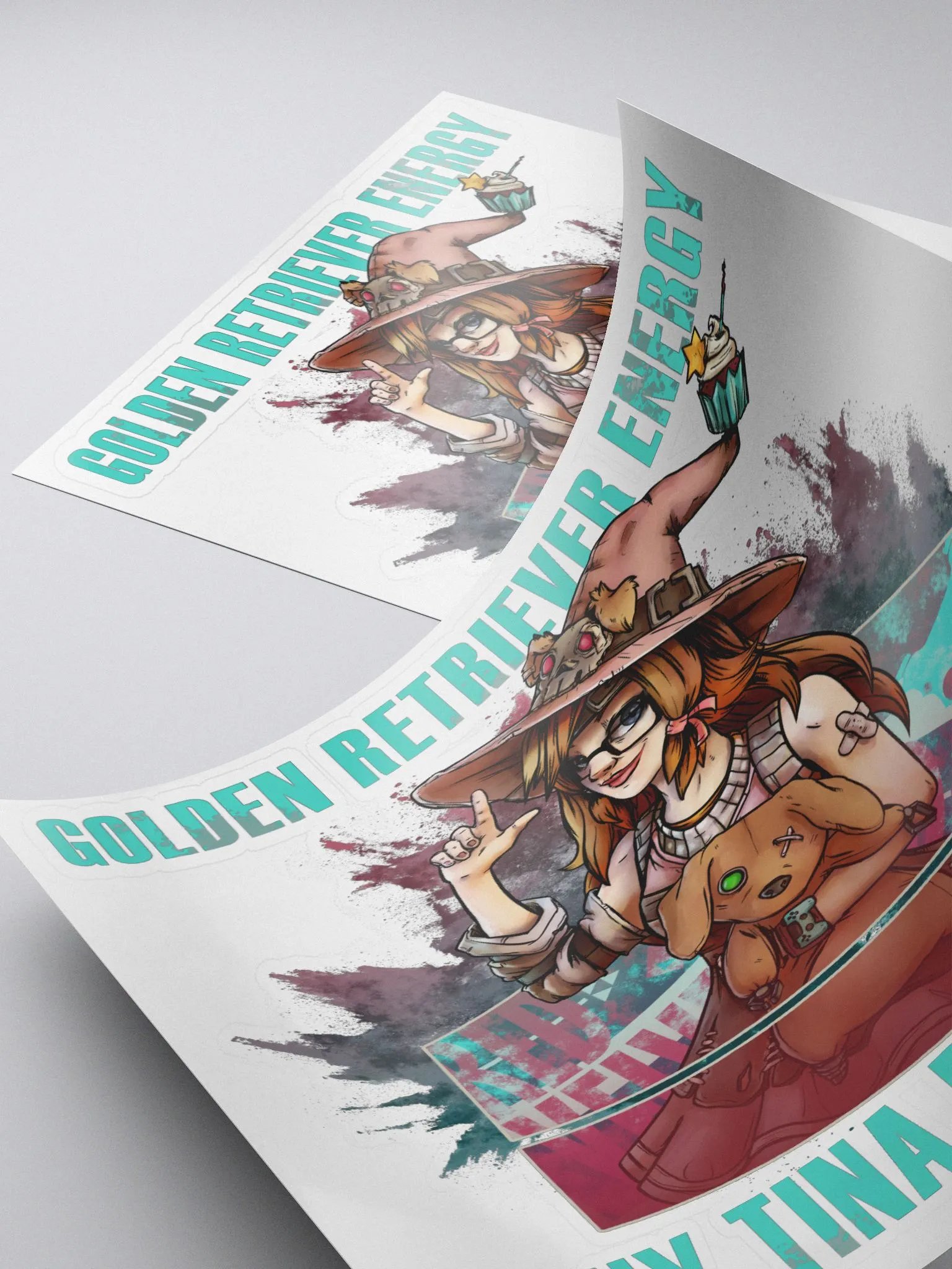 Tiny Red Tina Sticker!! product image (4)