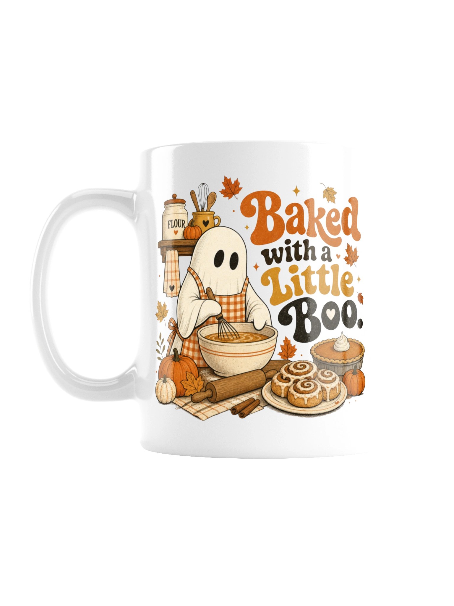 Baked with a Little Boo Halloween Mug product image (2)