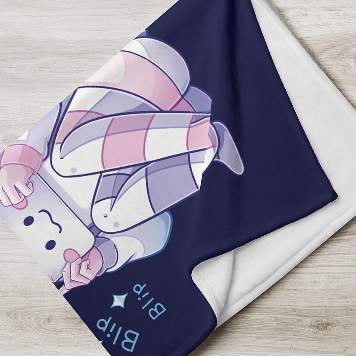 CandiCat Gamer Girl 2024 Blanket product image (7)