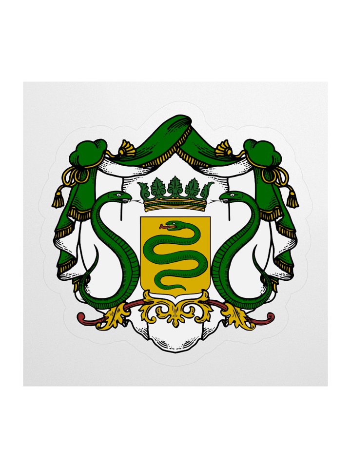 House of the Serpent Kiss Cut Sticker product image (2)