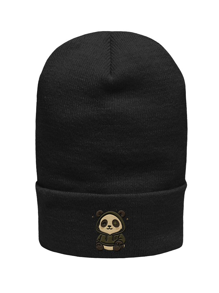 Starry Panda Cuffed Beanie product image (1)