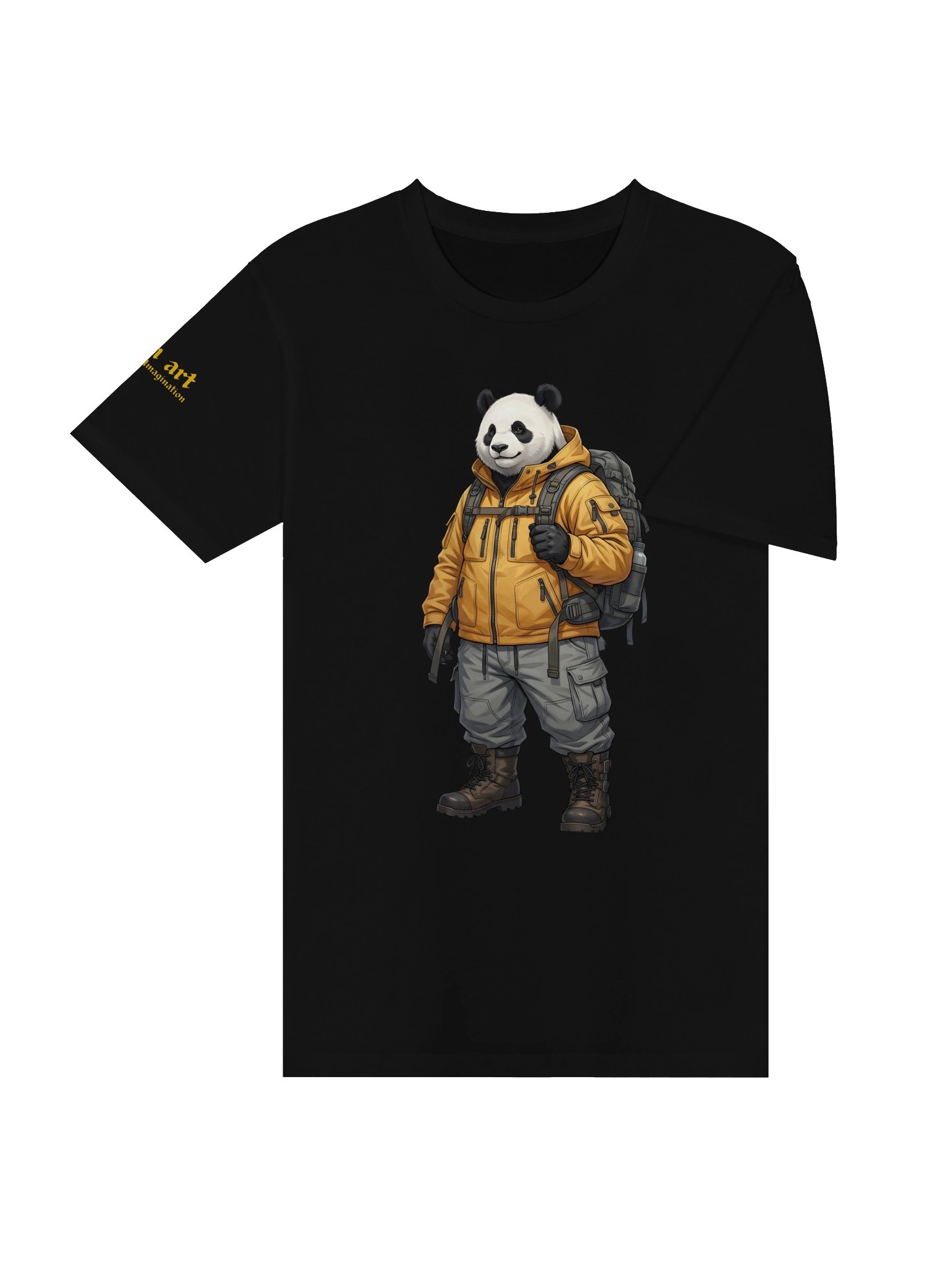 Cyberpunk Techwear Panda Tee product image (4)