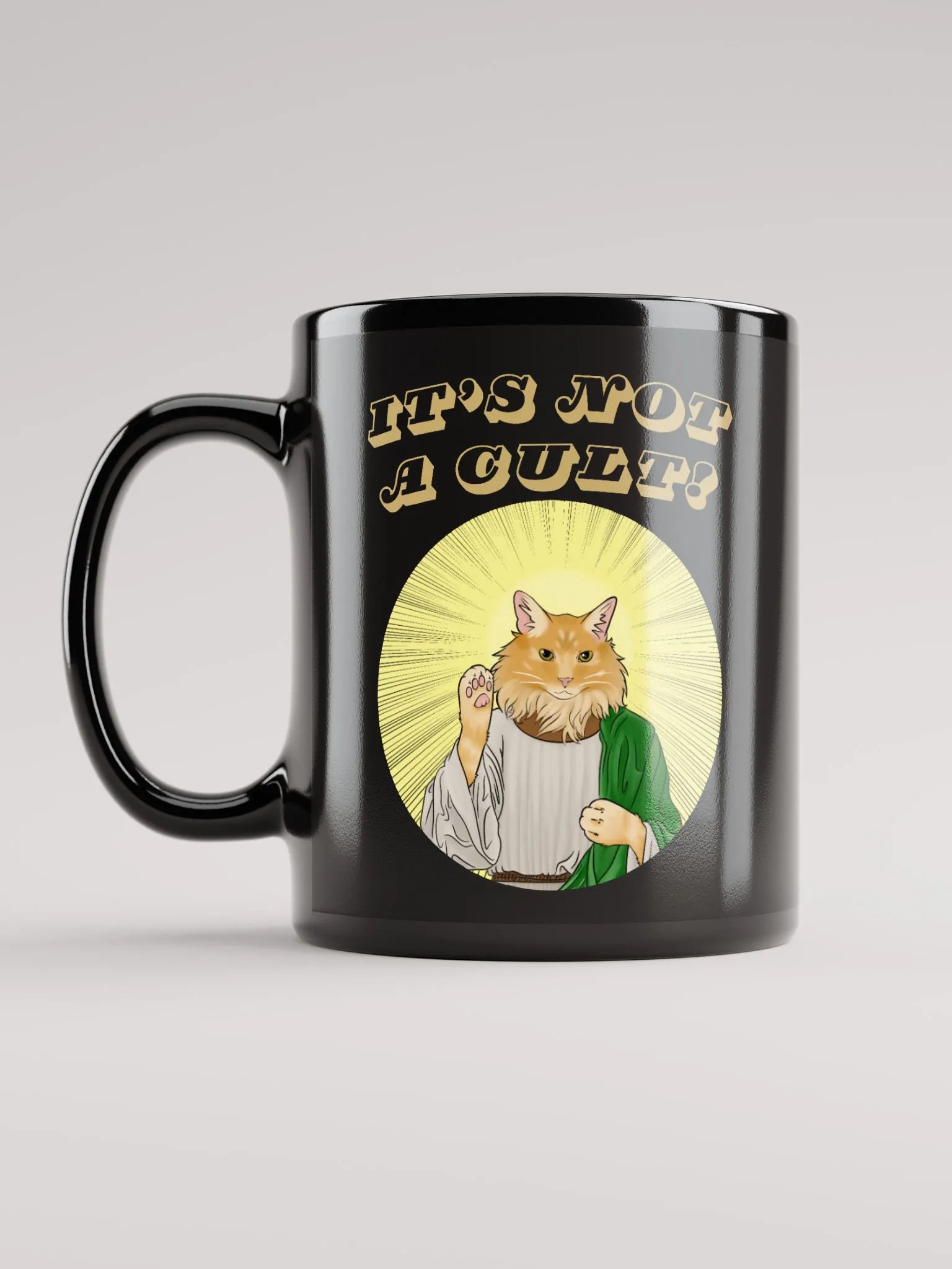 Our Hallowed Floof Caffeination Unit (Dark Mode product image (6)