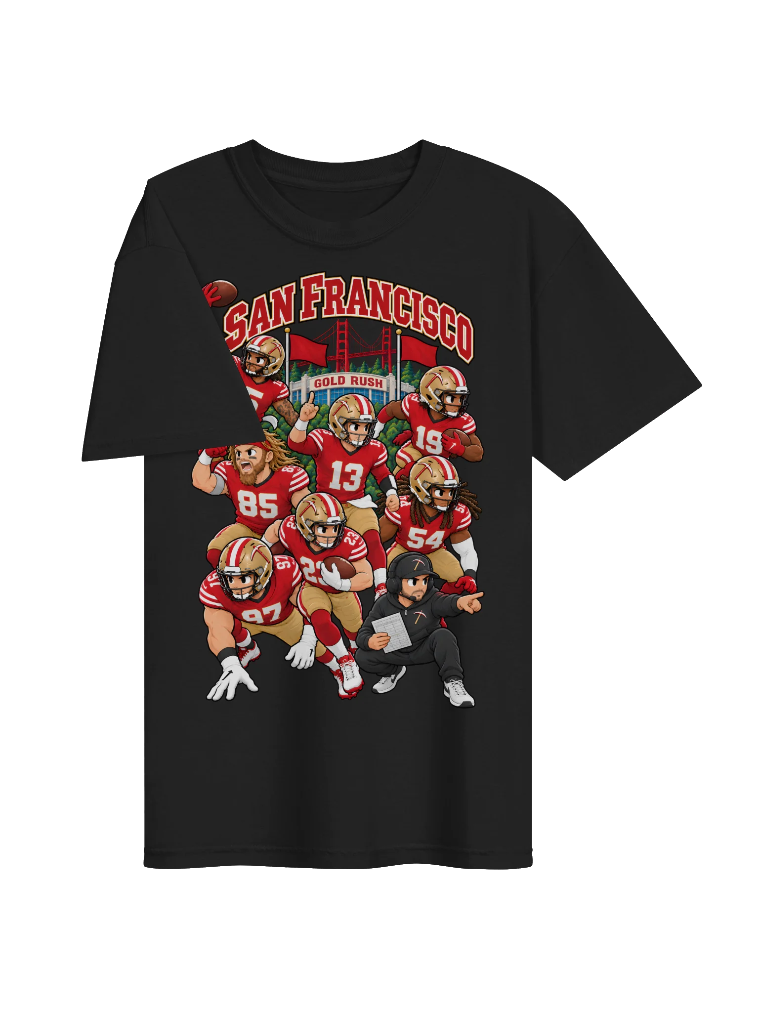 San Francisco 2026 Animated Player T-Shirt product image (11)