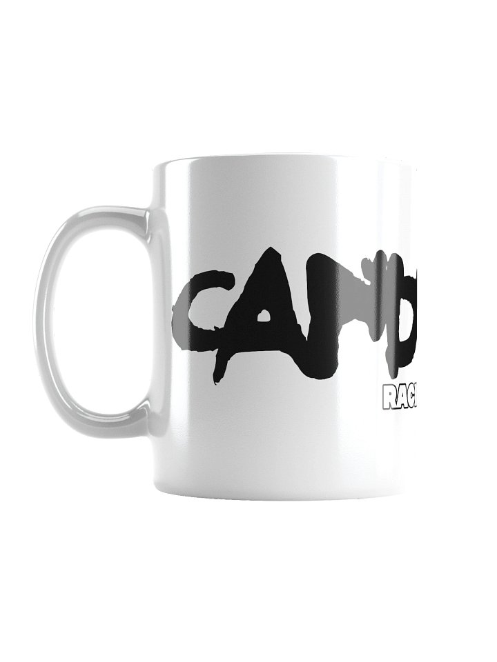 TAZA DE CAFÉ EN BLANCO CON LOGOTIPO EN NEGRO product image (3)