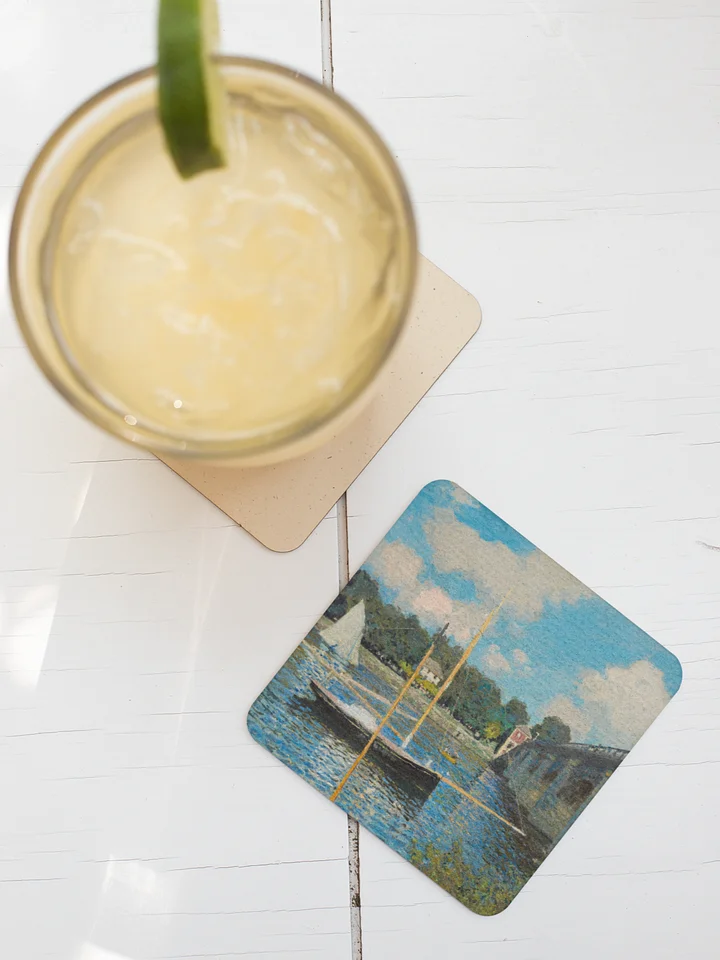 The Bridge at Argenteuil (Claude Monet) Coaster product image (1)