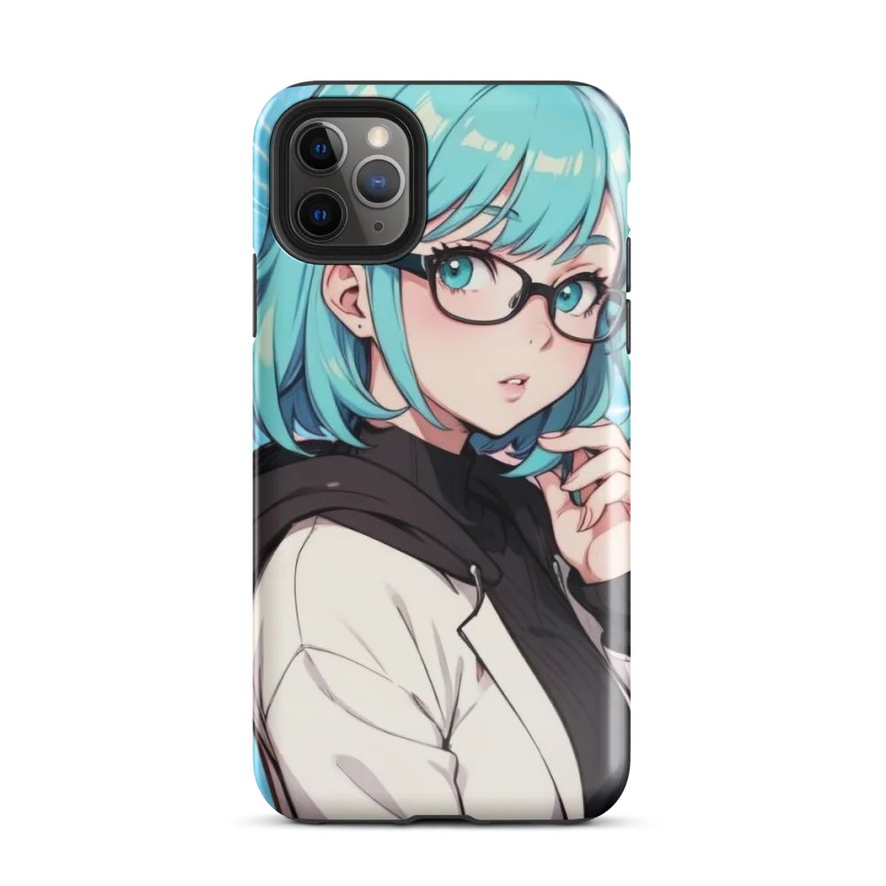 (AQUA WAIFU) K Case for iPhone product image (2)