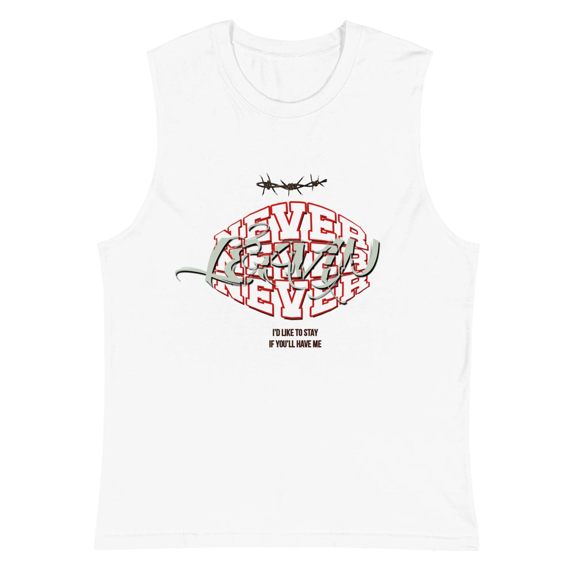 NEVER LEAVIN' x MUSCLE TANK product image (3)