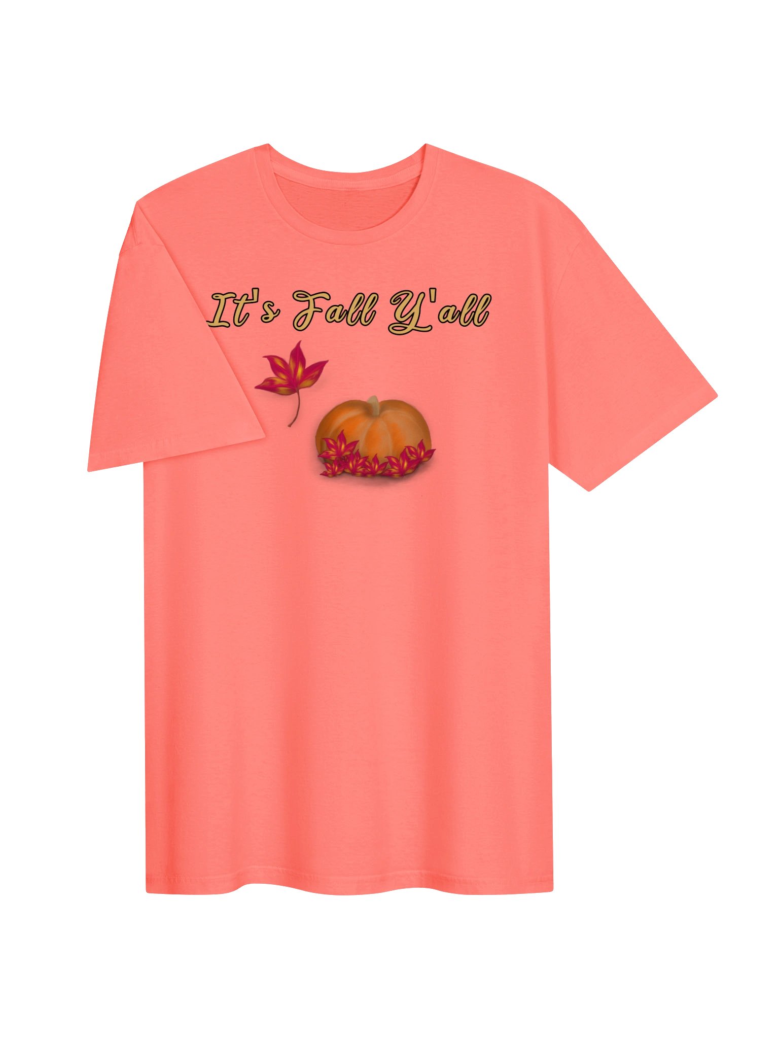 "It's Fall Y'all" T-Shirt. Unisex Gildan Softstyle T-Shirt product image (2)