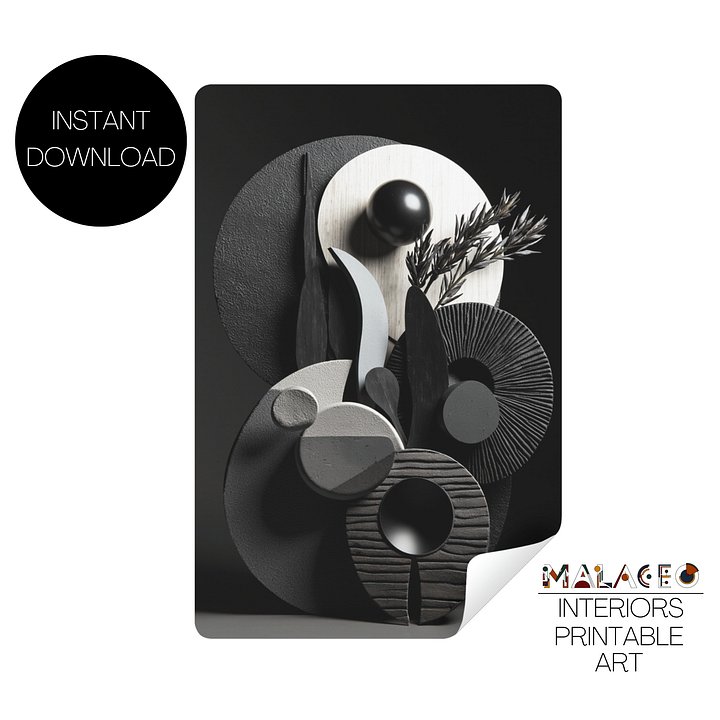 Afrohemian Black & White product image (2)