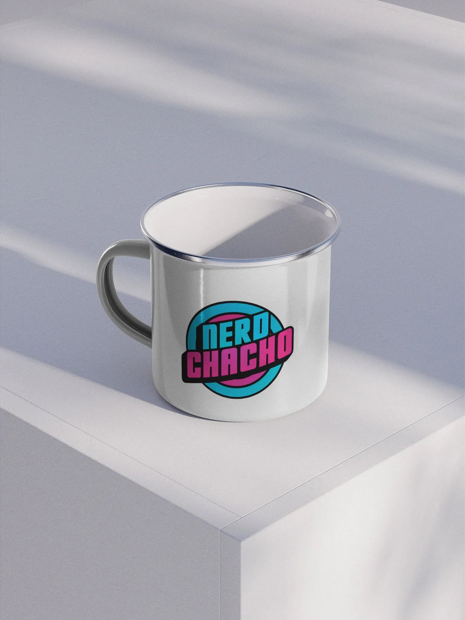 Nerdchacho Enamel Mug product image (1)