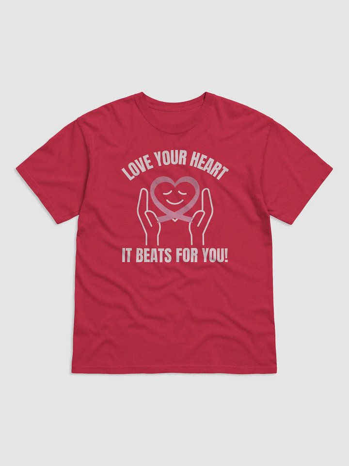 Love Your Heart T-Shirt | Heart Disease Awareness product image (3)