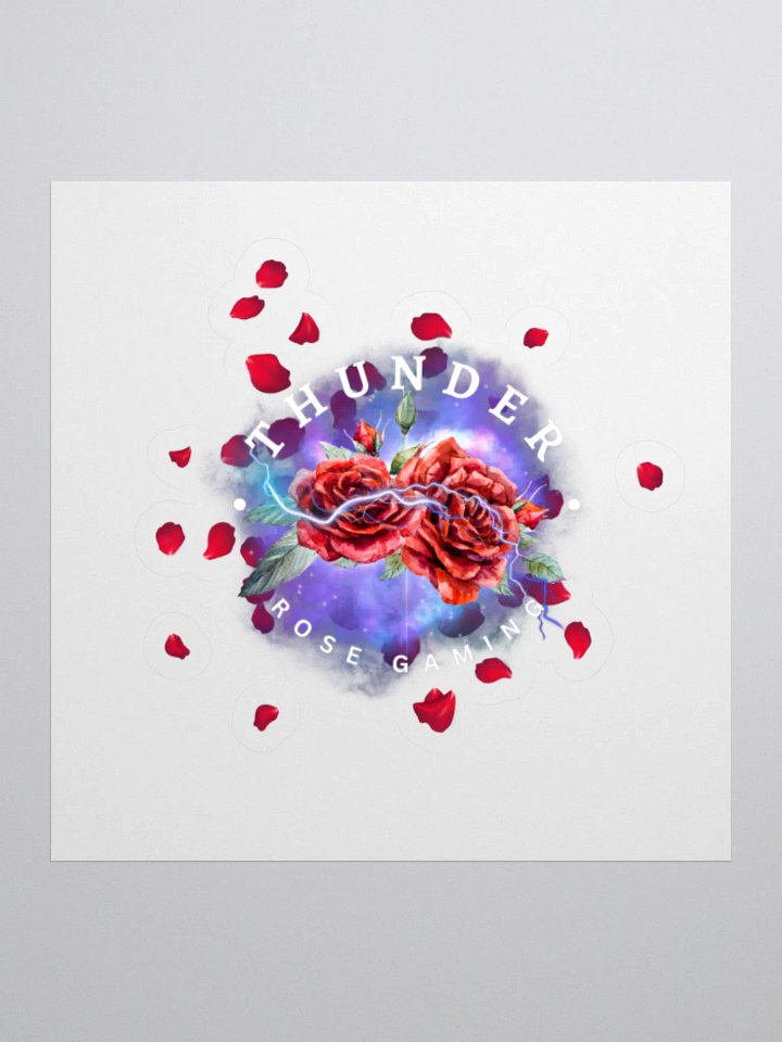 Cosmic Rose Kiss Cut Stickers product image (1)