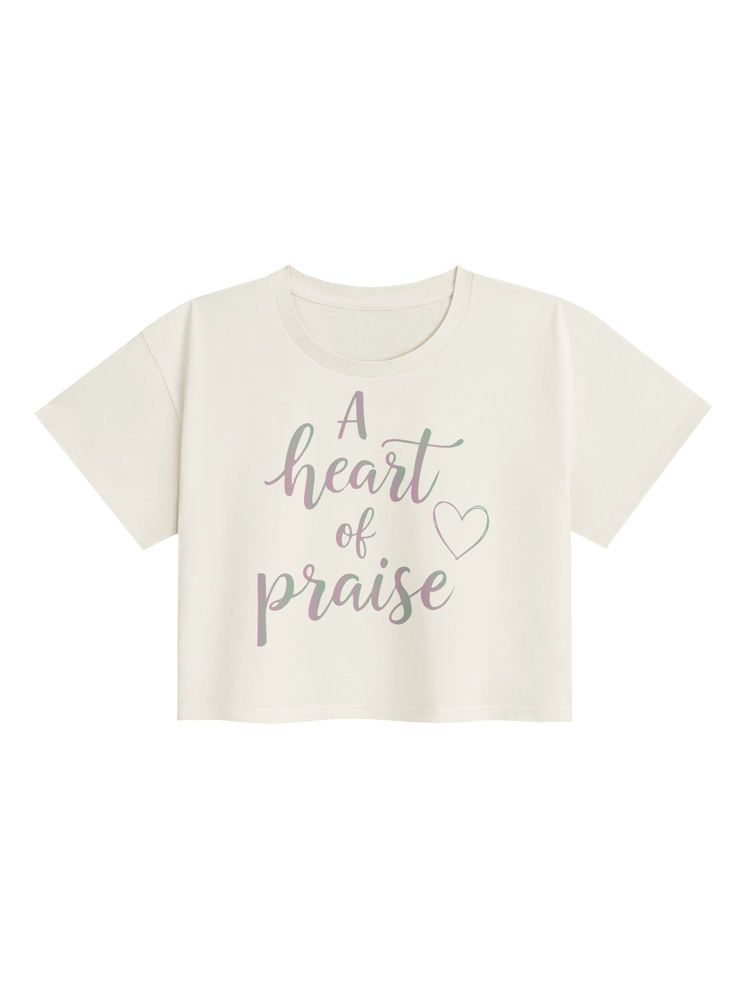 A Heart of Praise Premium Crop Top product image (6)