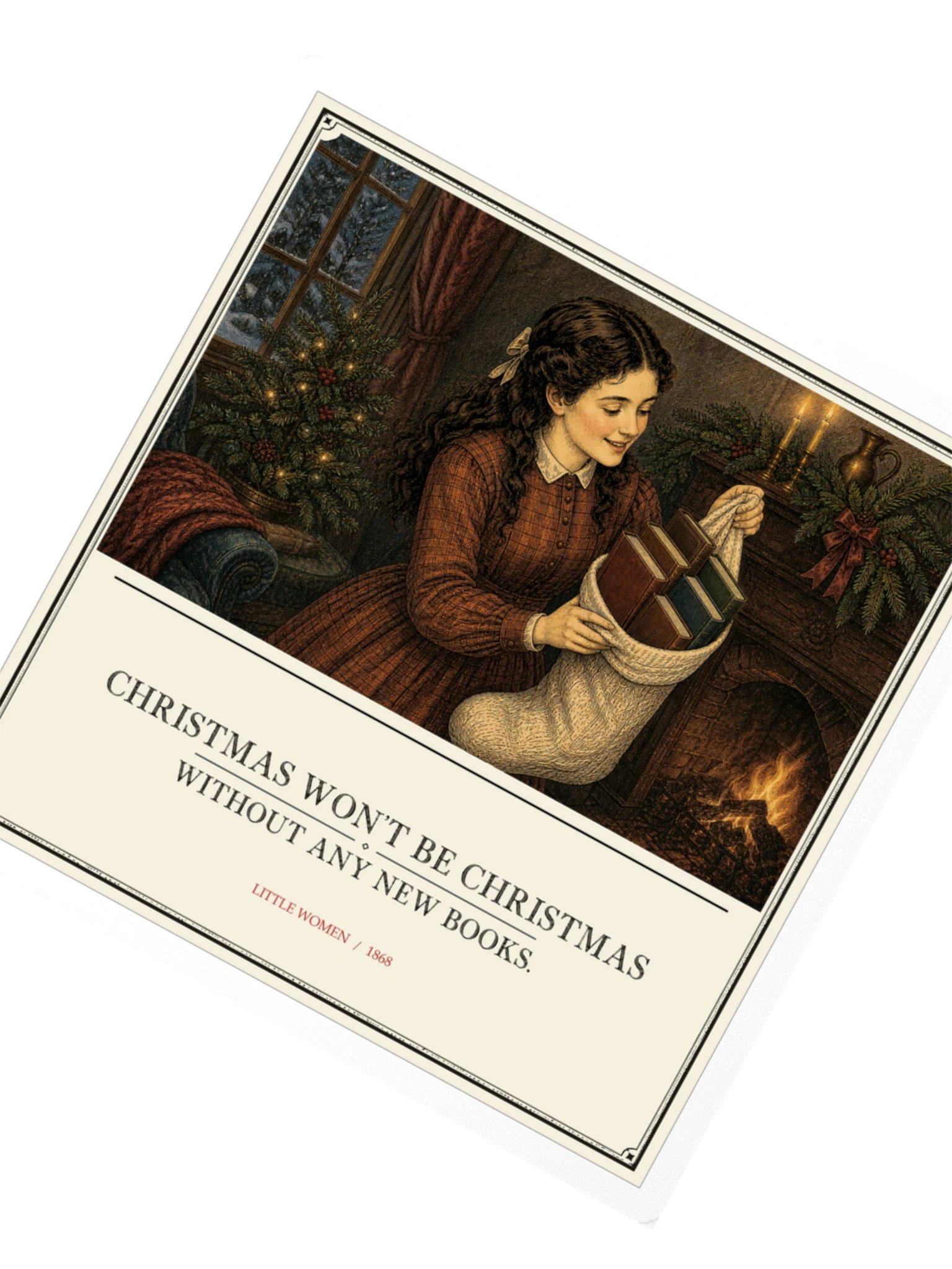 Christmas New Books -- Little Women Sticker product image (2)