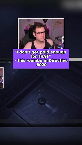The self-respect on this roomba 🤌🏻
(Game: Directive 8020)
.
.
.
.
.
#gamingreels #horrorgame #gayhorrorfan #gaymer #gamingclips