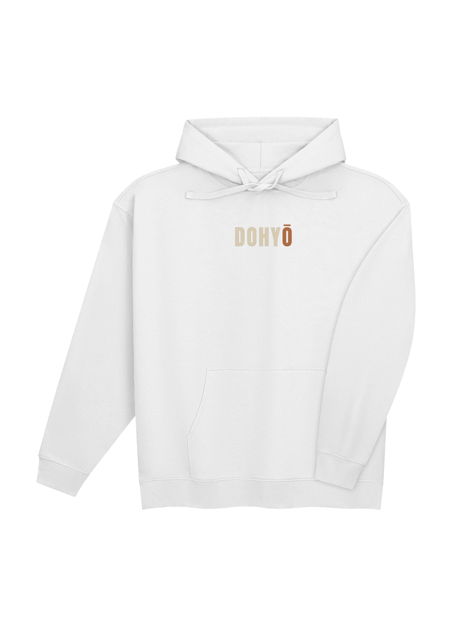 DOHYŌ Hoodie — White product image (4)