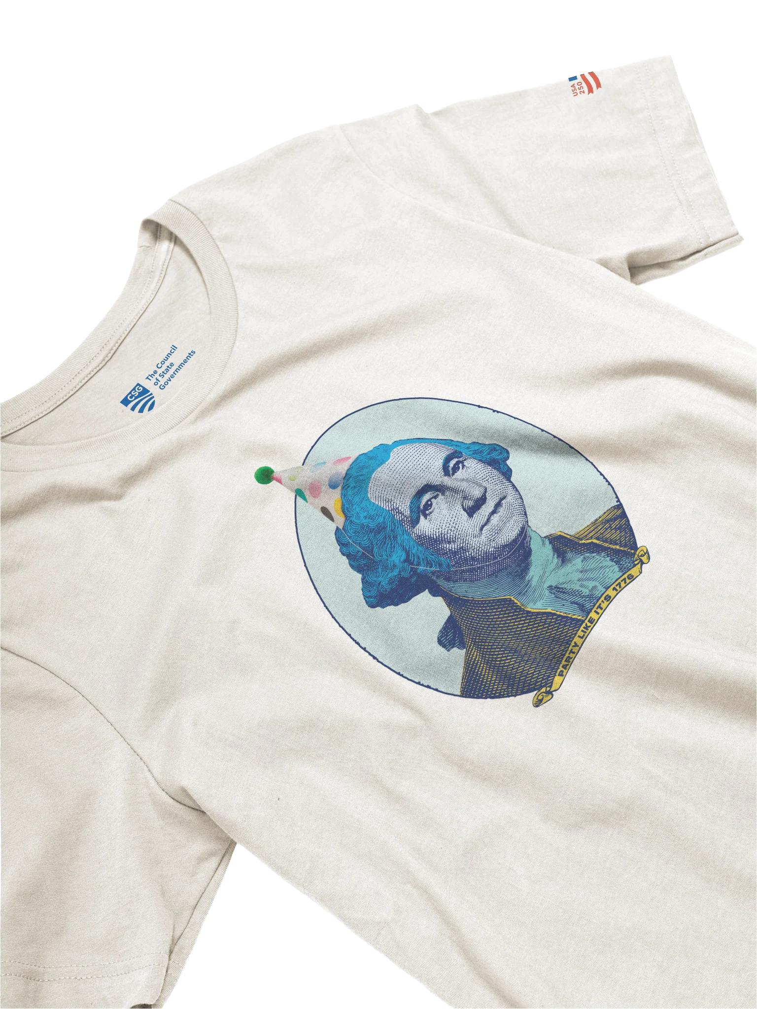 CSG 250 George Washington — Party Hat Tee product image (3)