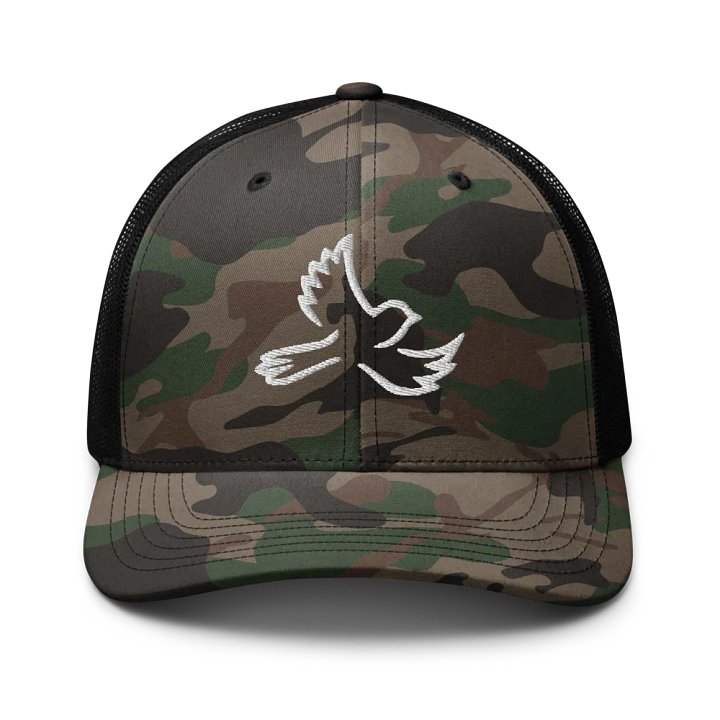 Otto Cap Camouflage Trucker Hat product image (1)