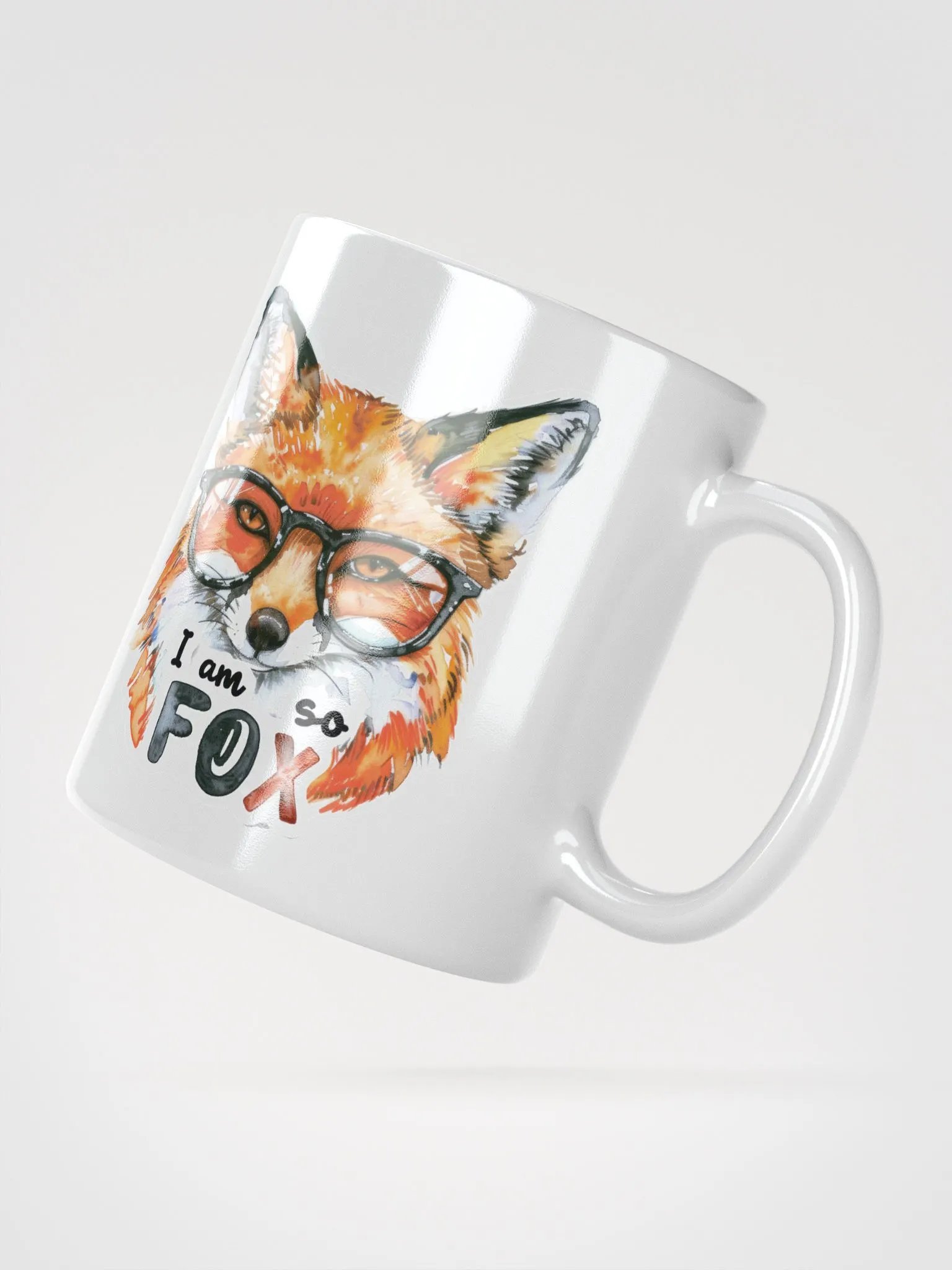I am so FOX White Glossy Mug product image (4)