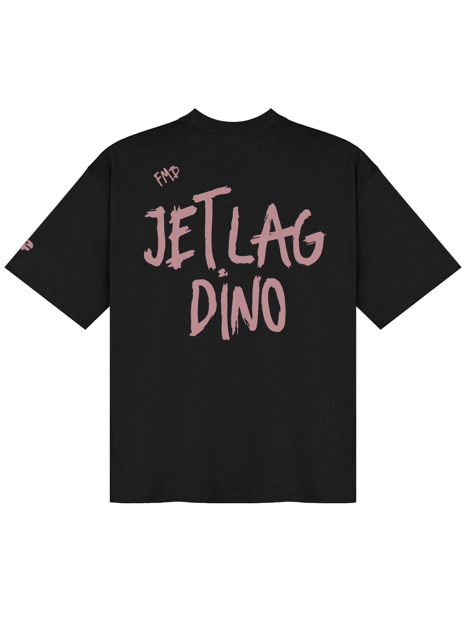 FMB ∣ JETLAG DINO Center X Oversized Tee Pink product image (2)