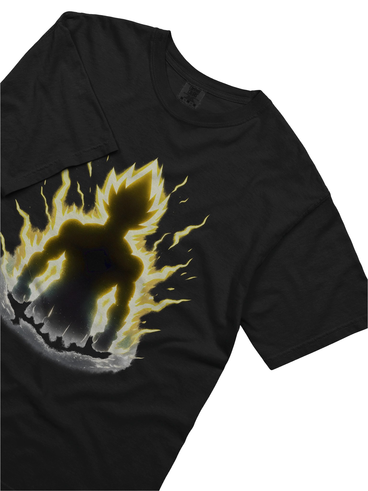 DBZ Ultra Energy Ascension Tee – DragonBall Z Power Aura Graphic T-Shirt product image (5)