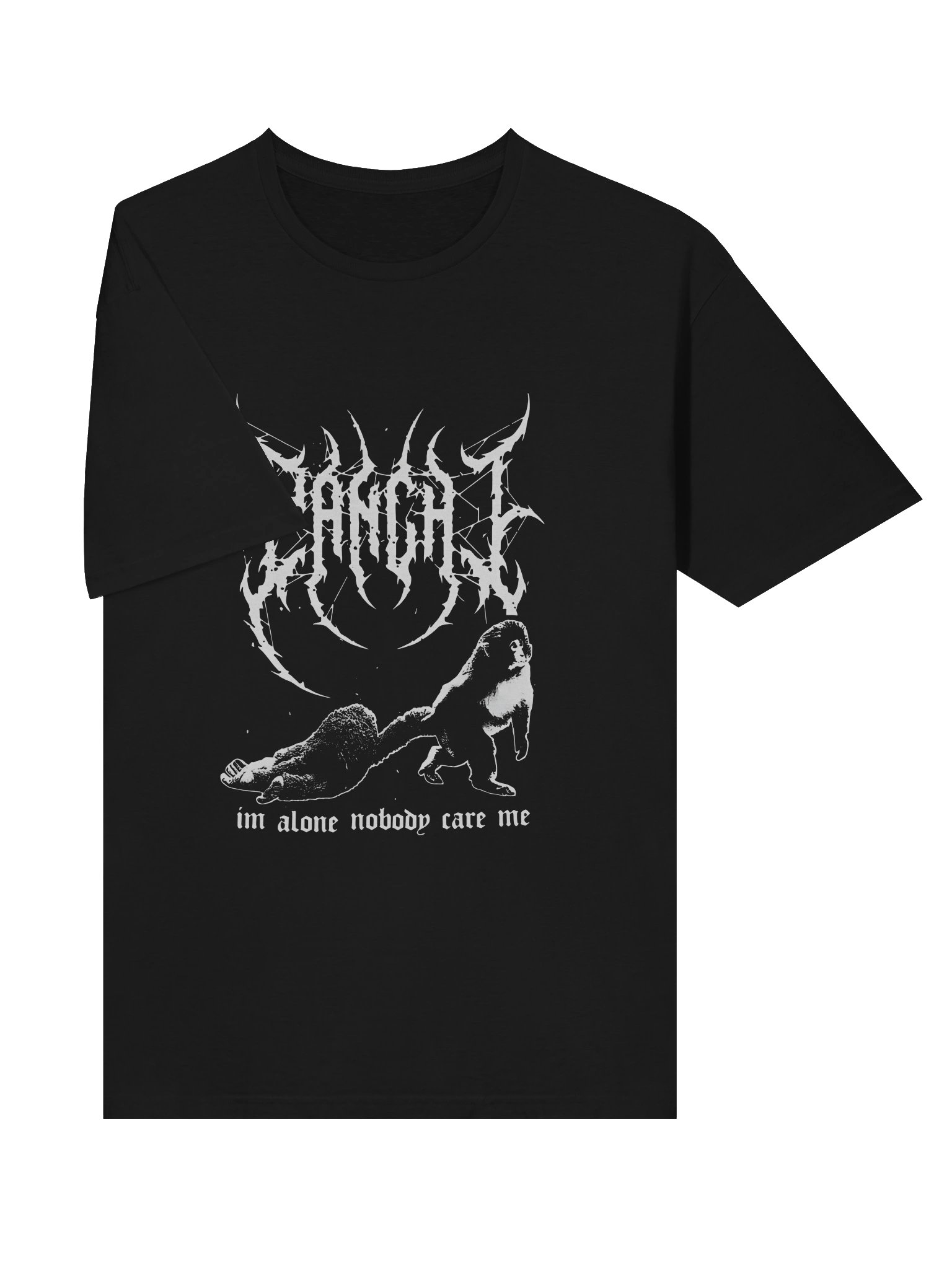 Panchi Metal I’m Alone Nobody Care Me T-Shirt product image (3)