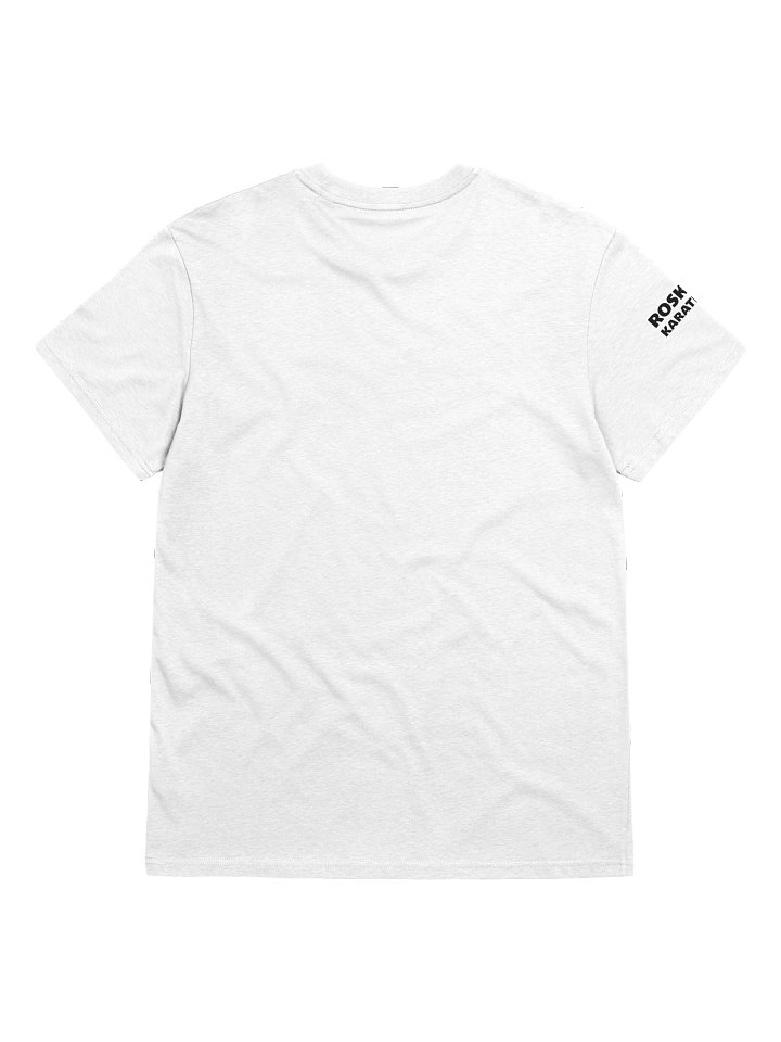 White Organic Cotton T-Shirt, Unisex, RKK Logo product image (2)