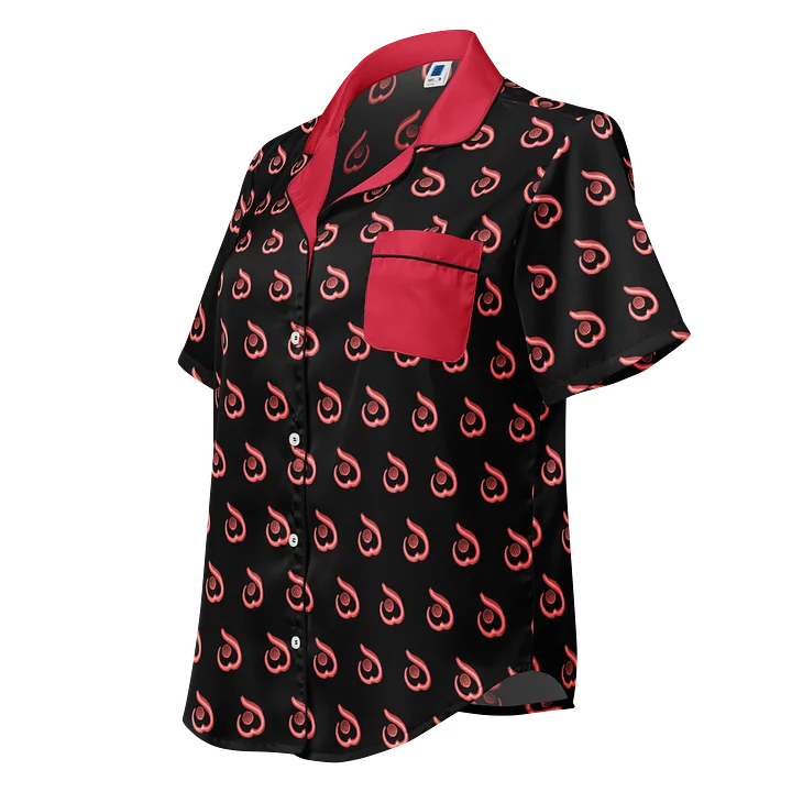 WILLOWISP Introductory Intern Patterned Short Sleeve Pajama Top product image (1)