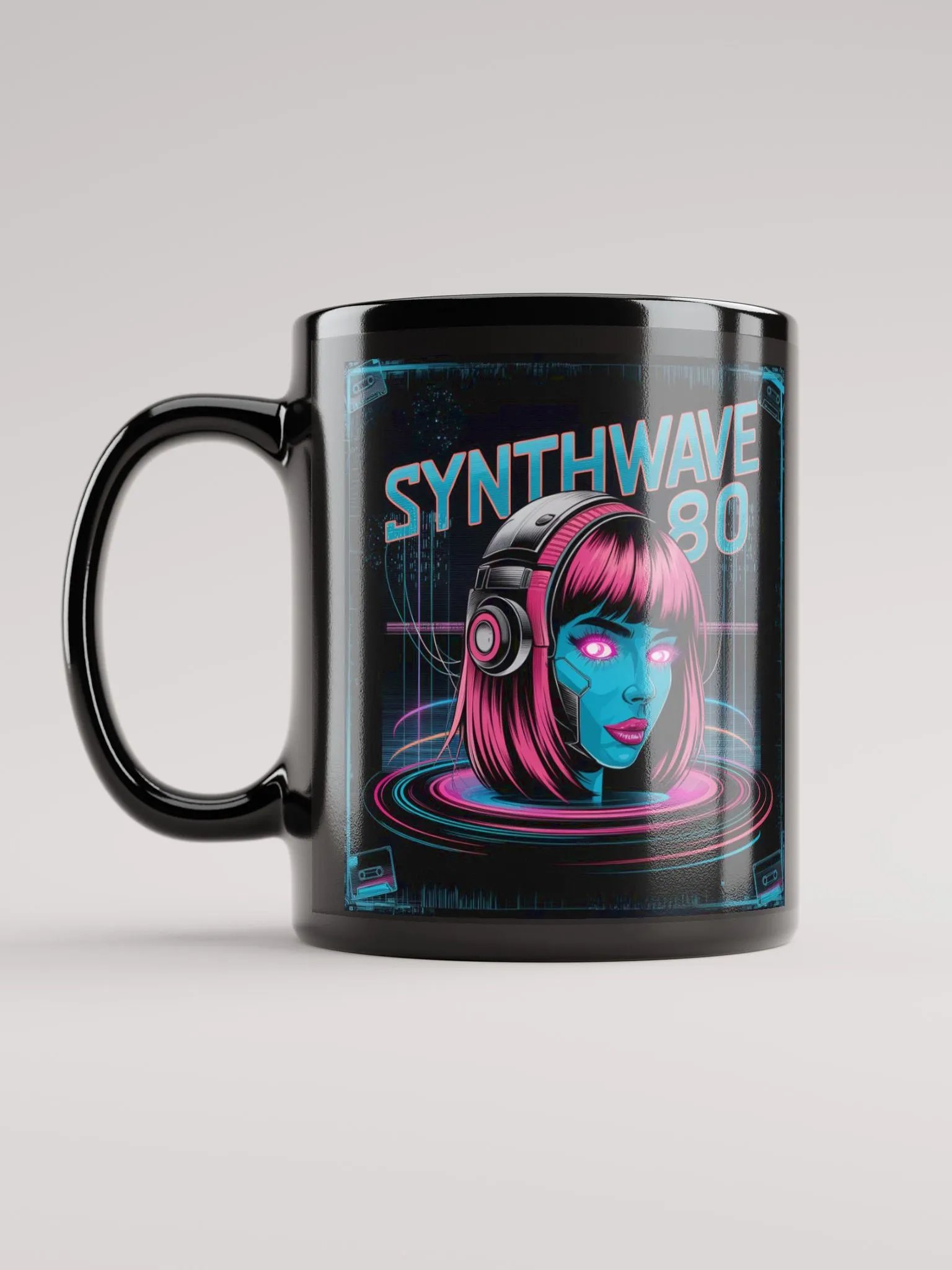 Neon Synthwave 80 Mug product image (11)