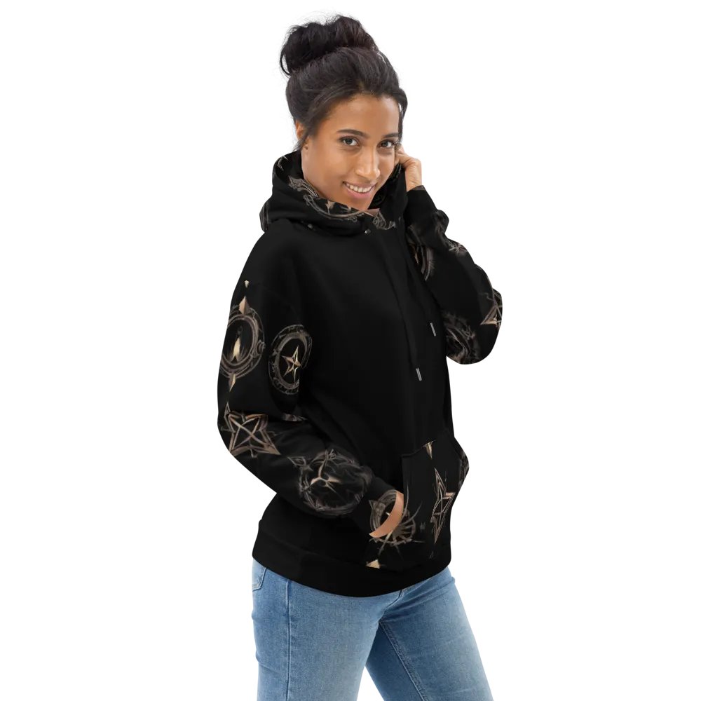 Black & Gold Symbology Hoodie product image (2)