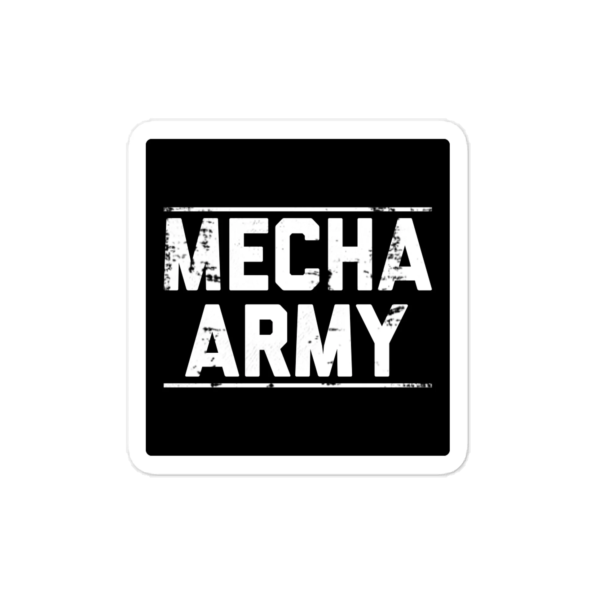 Mecha Army Sticker product image (1)