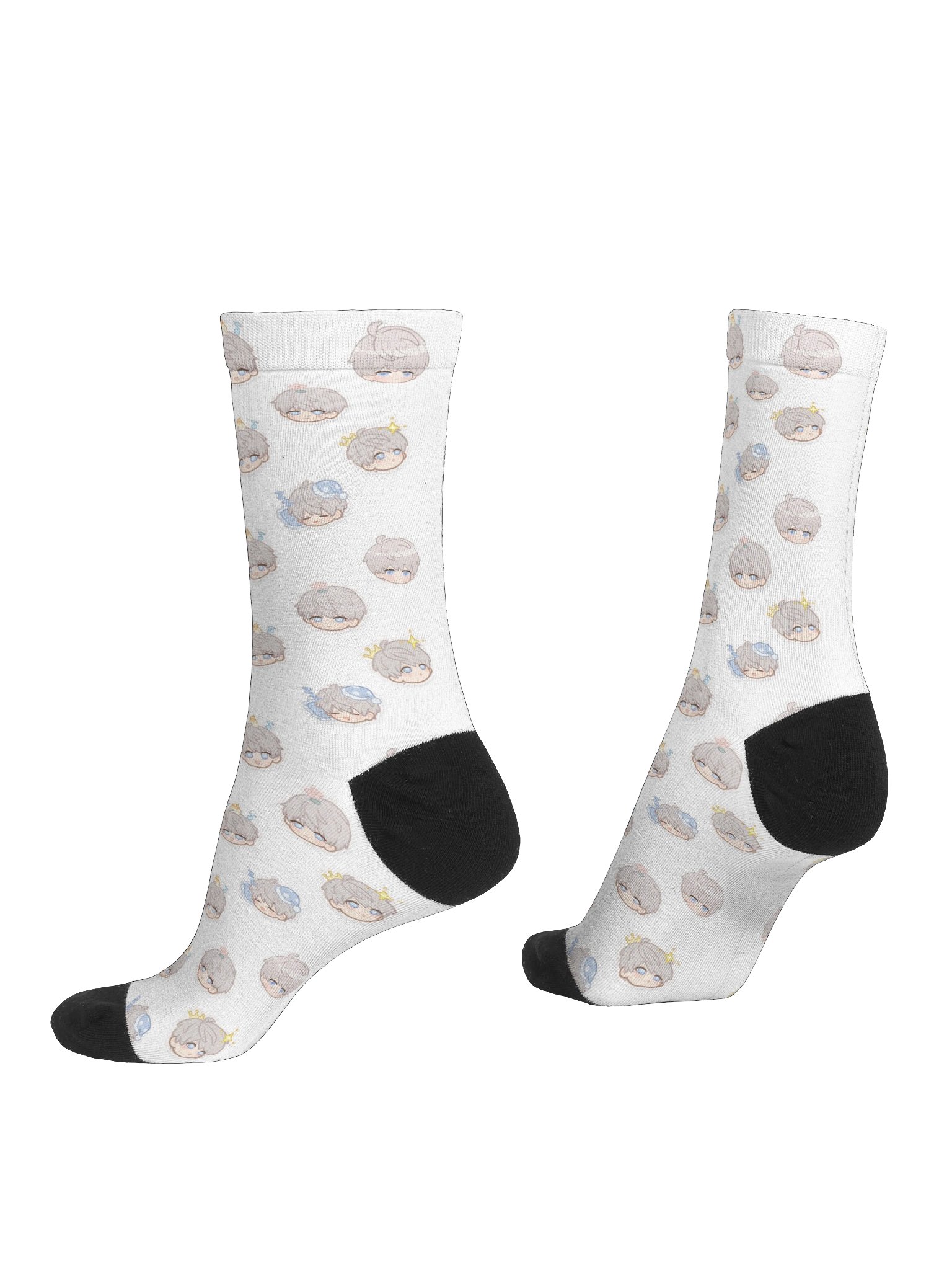 Chibi Xavier Pattern Socks product image (4)