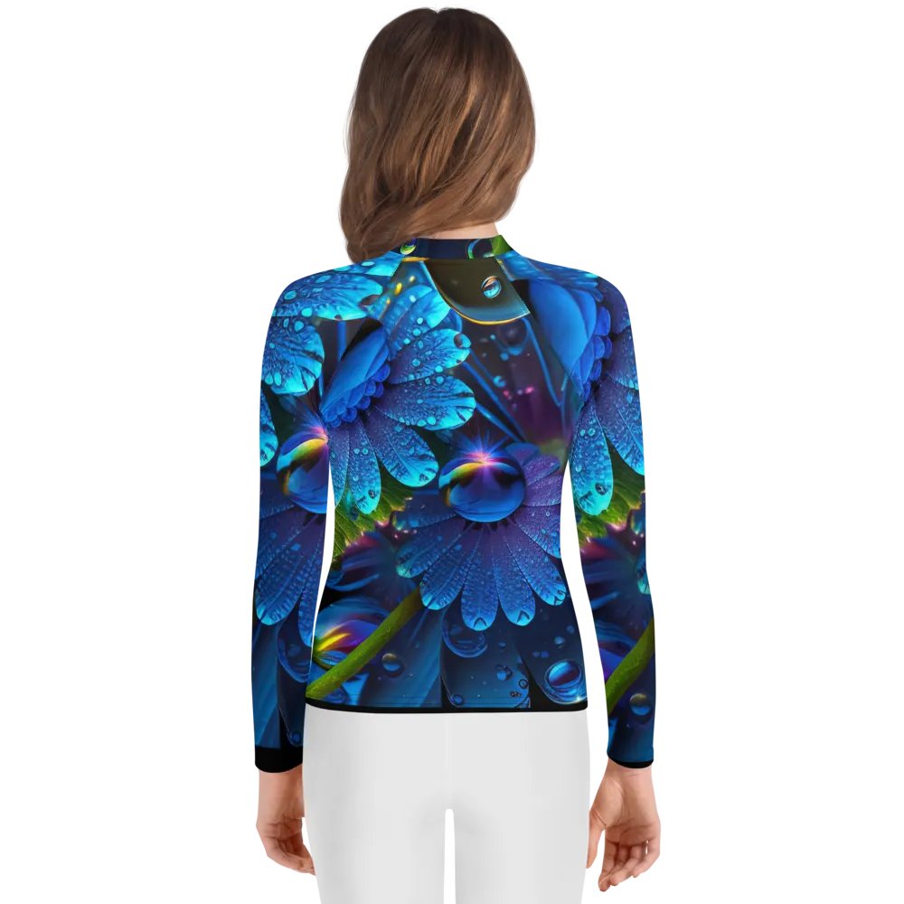 Kawaiikitten Exclusive Premium DewDrop Surfing Rash guard Full sleeved T-Shirt product image (4)
