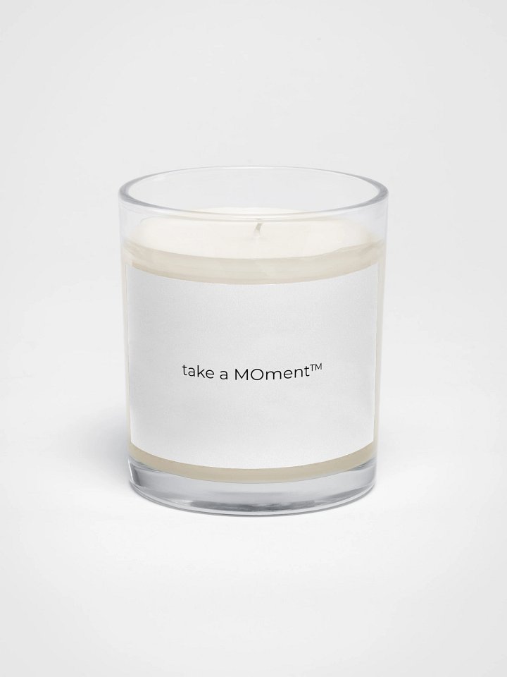 "take a MOment" soy wax candle product image (1)