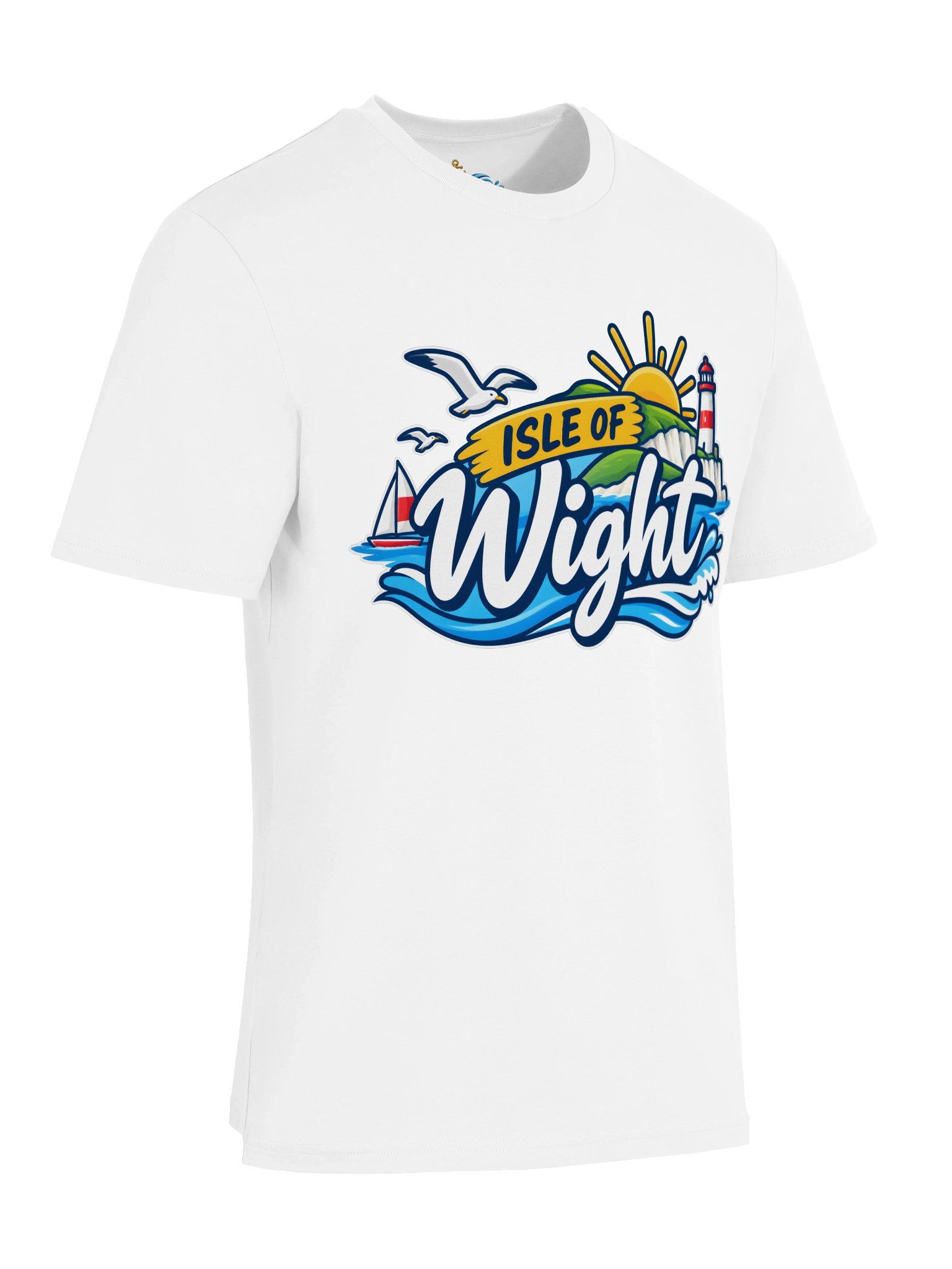 Isle of Wight Scenic Unisex Organic T-Shirt product image (6)