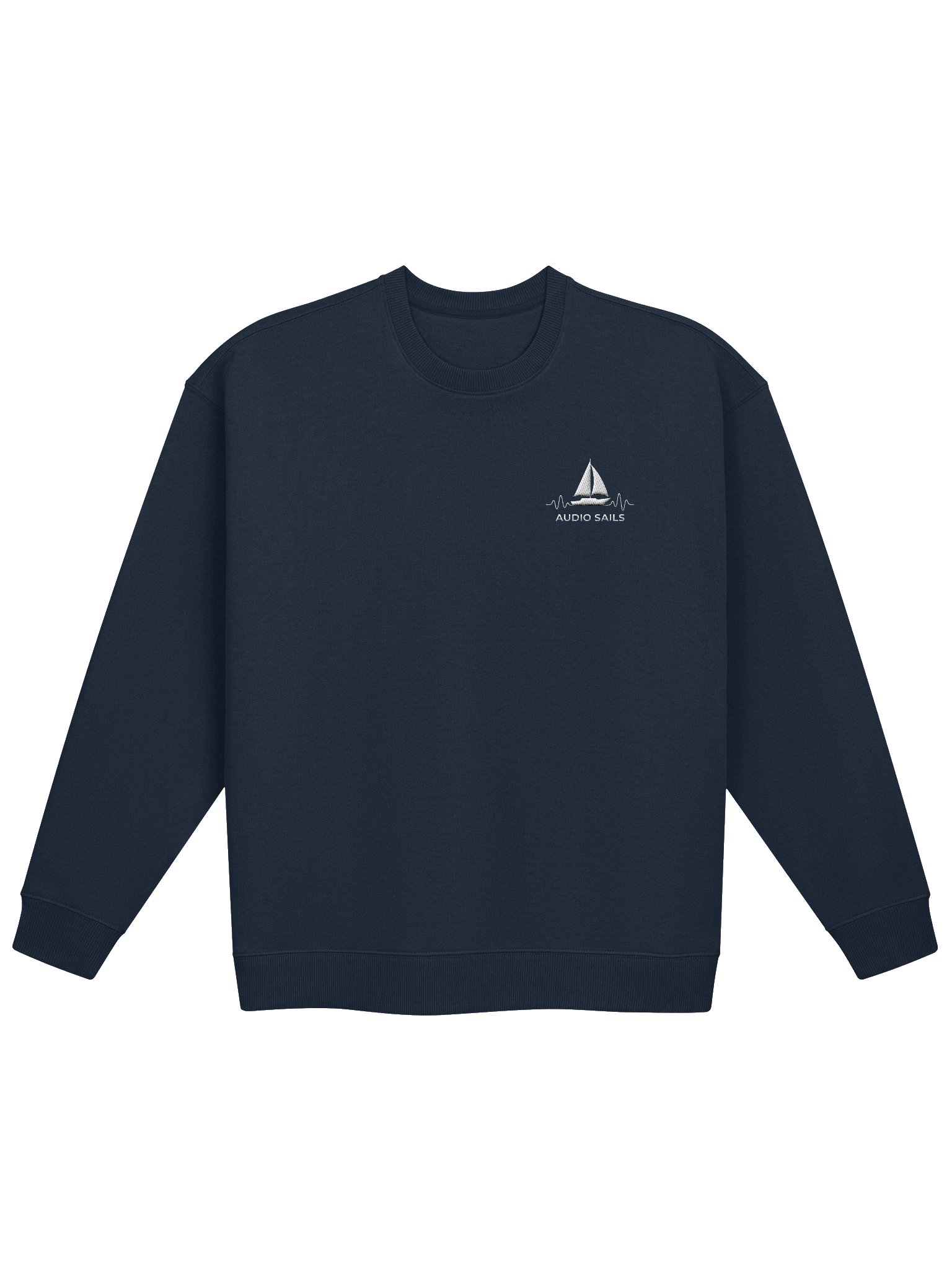 Audio Sails Reference Grade Oversized Sweatshirt | Deep Sea Navy product image (1)