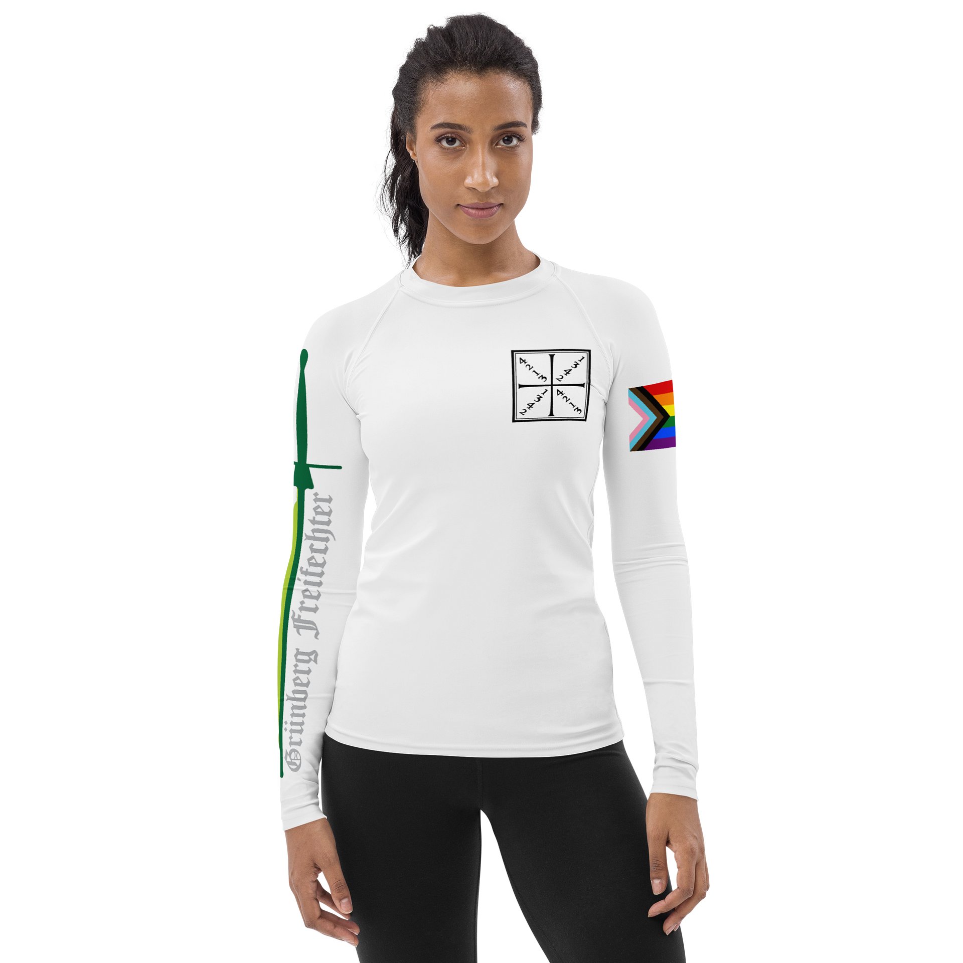 Club Rashguard White Women's product image (1)