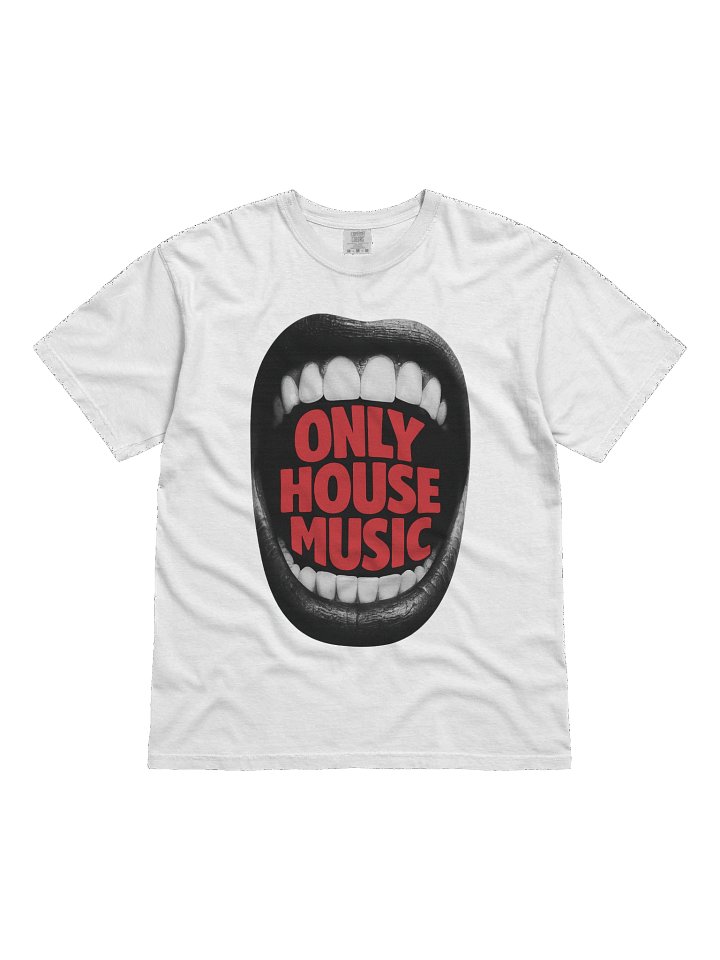 ONLY HOUSE MUSIC – Classic Mouth Design for True House Lovers product image (1)