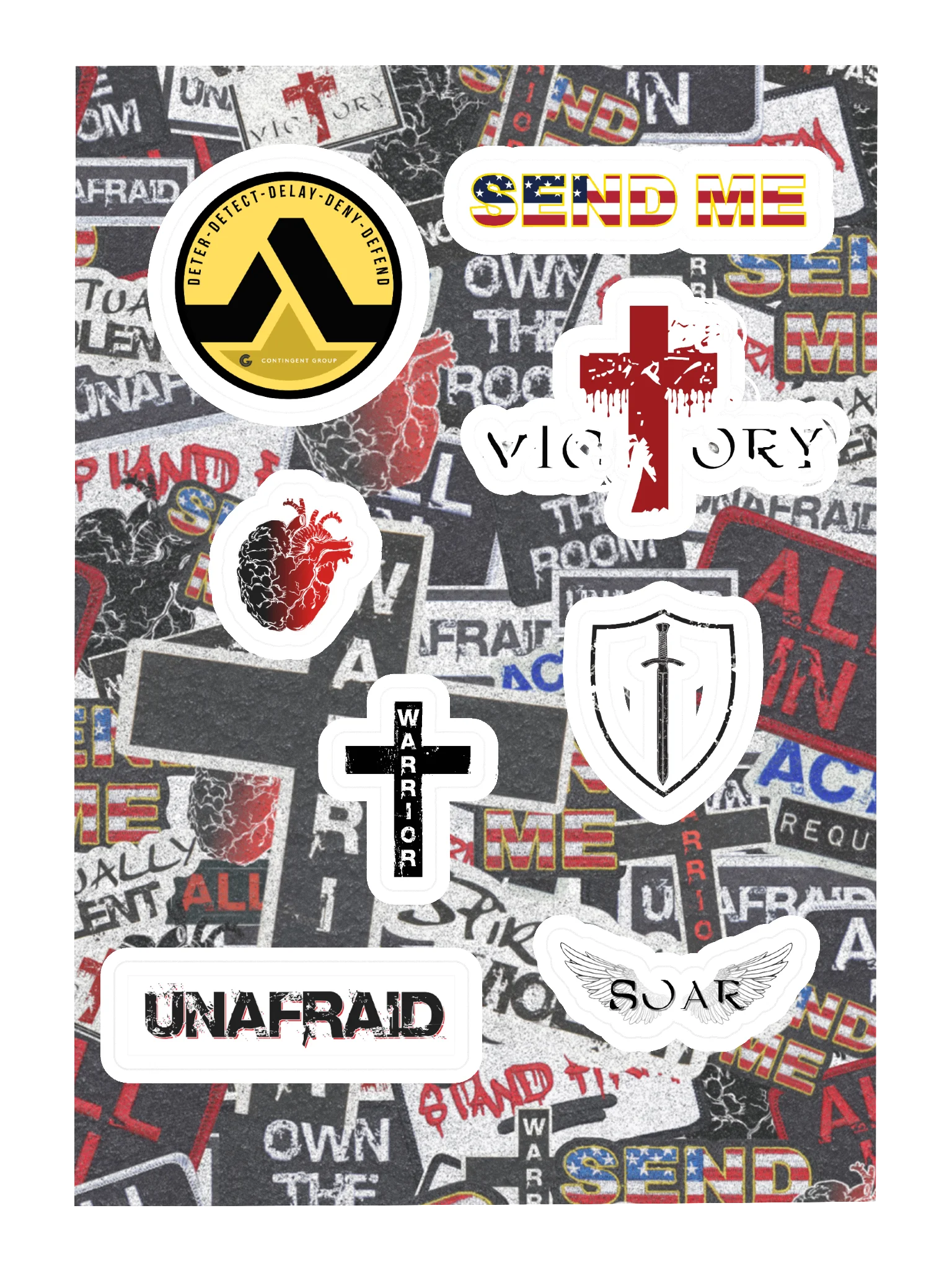 UNAFRAID Sticker Sheet: Defend Your Style product image (3)