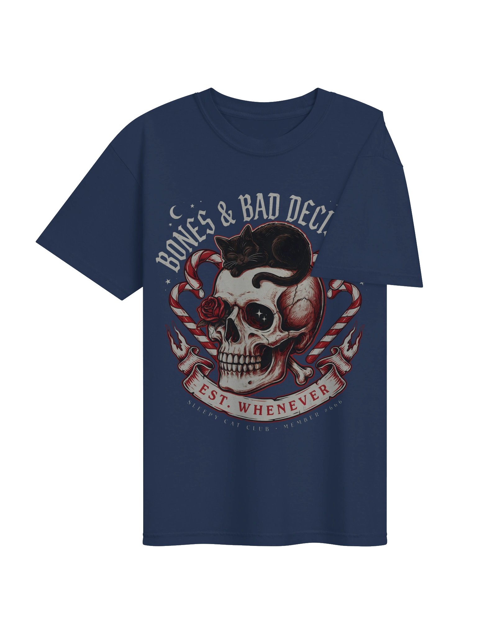 Bones & Bad Decisions Comfort Colors T-Shirt product image (4)