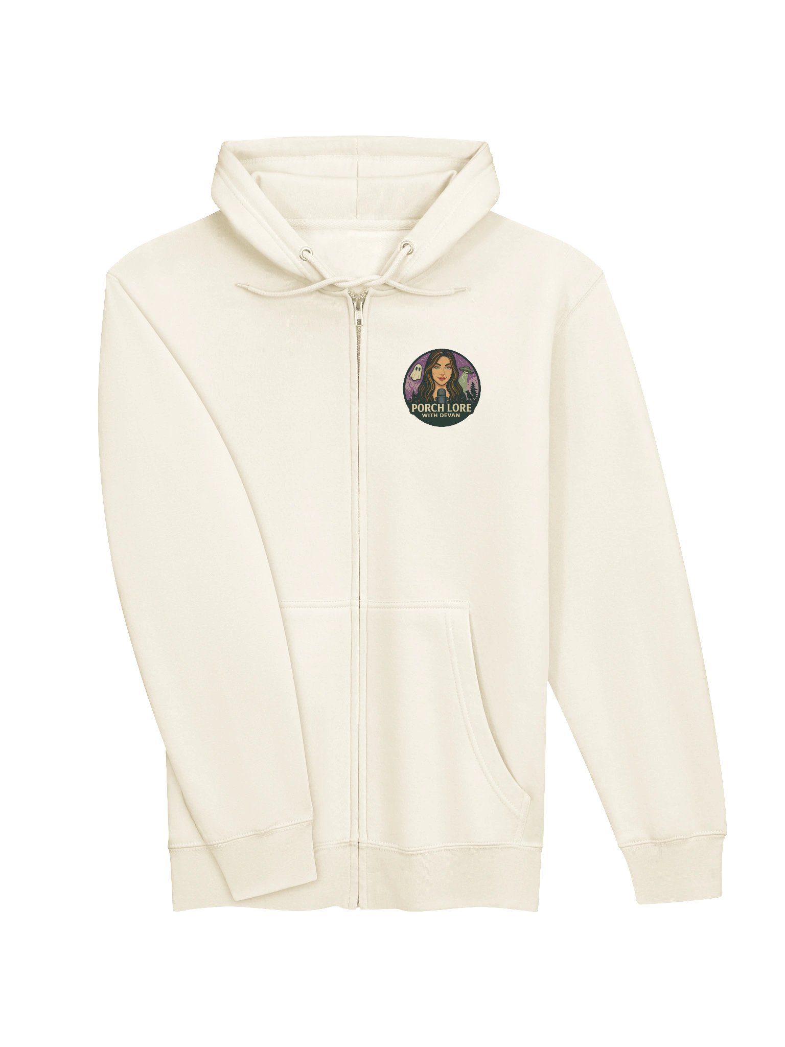 CRYPTID MOON ZIP UP HOODIE product image (3)