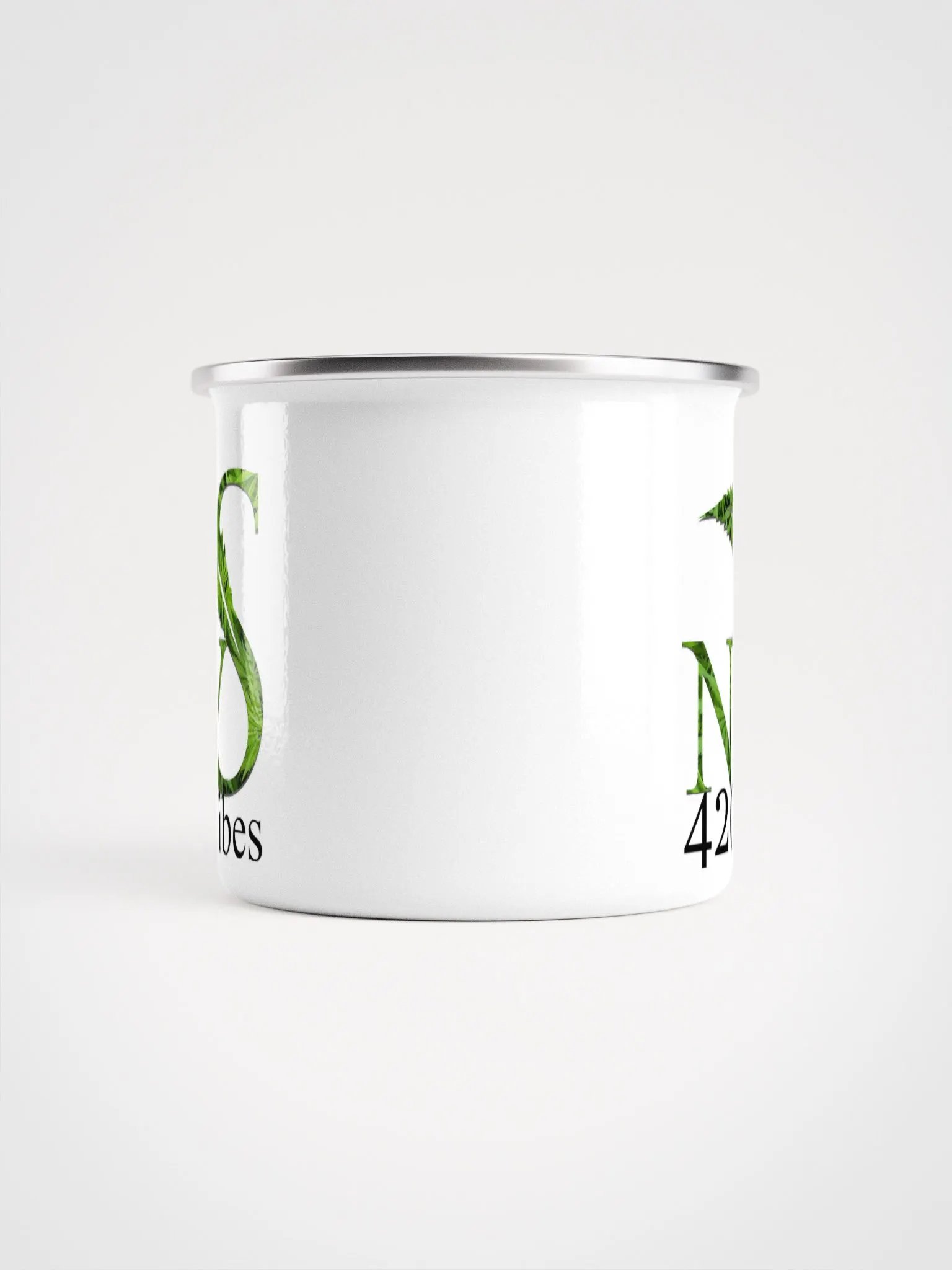 NYS 420 Vibe Leaf Enamel Mug product image (2)