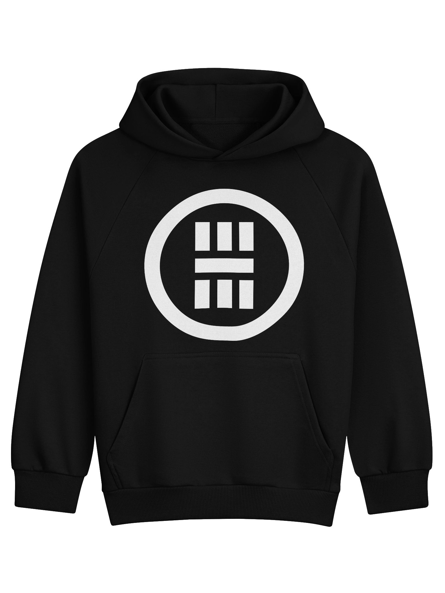NAKAMA Kamon Heavy Hoodie (white/black) product image (1)