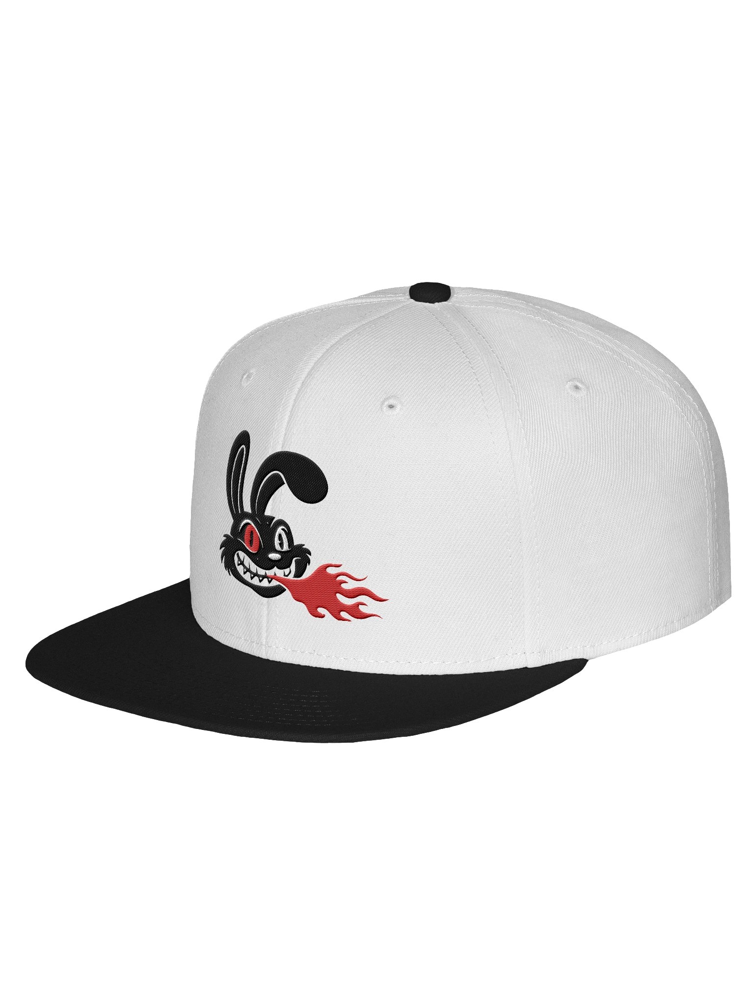 Loco Fire-Breathing Rabbit Vintage Grunge product image (2)