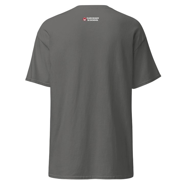 Front & Centre Headphones Embroidered Print Gildan Heavyweight T-Shirt product image (6)
